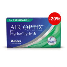 Air Optix plus HydraGlyde for Astigmatism (3 + 3 шт.)  фото/фотография