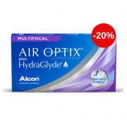 Air Optix plus HydraGlyde Multifocal (3 + 3 шт.)  фото/фотографія