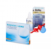 Bausch+Lomb ULTRA for Astigmatism (3 шт) + розчин ReNu Advanced 60 ml фото/фотографія