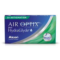 Air Optix plus HydraGlyde for Astigmatism (3 шт.)  фото/фотографія