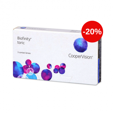 Biofinity Toric (3+3 шт.) - 20% фото/фотография