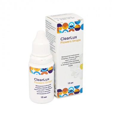 Краплі для очей ClearLux Flowers Drops 15ml фото/фотографія