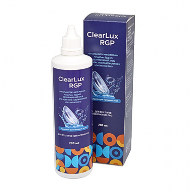 Розчин ClearLux RGP 200 ml фото/фотографія