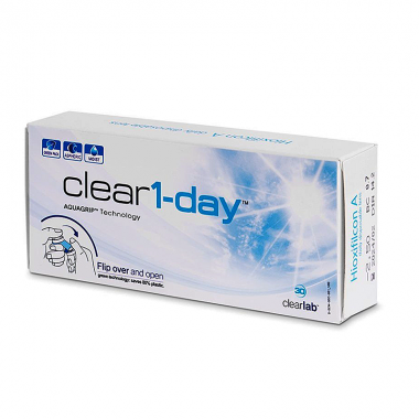 Clear 1-day (30 шт.)   фото/фотографія