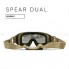 Тактические очки Wiley X SPEAR DUAL с возможностью использования оптической вставки фото/фотография №2